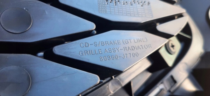 CALANDRE RADIATEUR KIA CEED III PROCEED GT-LINE 18-