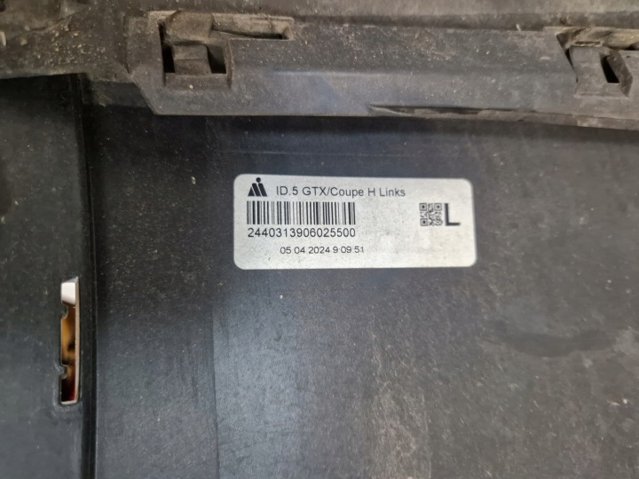 VW ID 5 ID5 PARE-CHOCS ARRIÈRE ARRIÈRE AMPOULE 11E807521