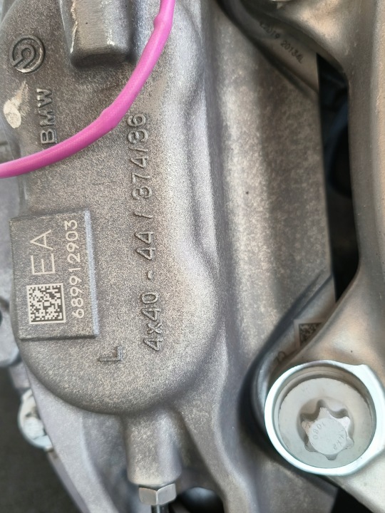ROTULE DE DIRECTION BRAS DE SUSPENSION AMORTISSEUR SUSPENSION DROIT BMW 7 G70 KILOMÉTRAGE 83KM