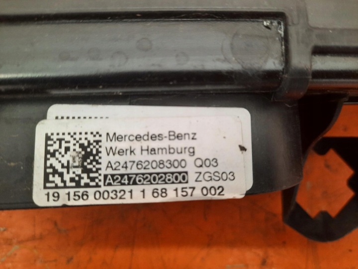 MERCEDES W247 B-KLASA 18- RENFORCEMENT AVANT PANNEAU AVANT A2476202800