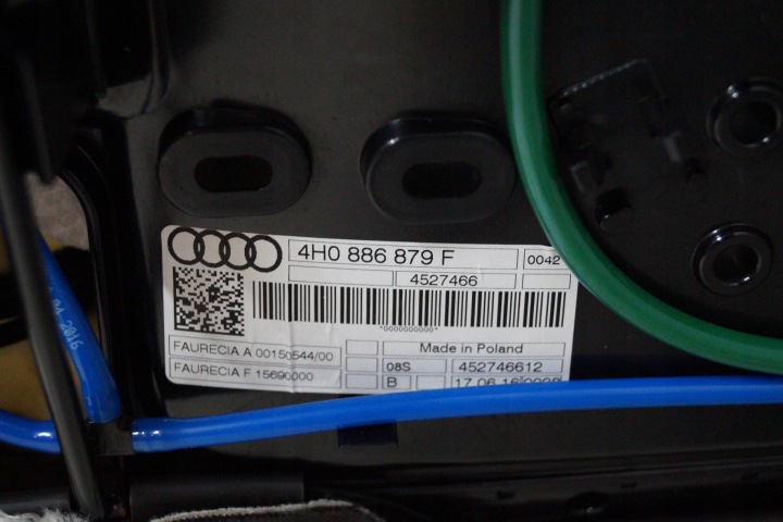 AUDI A8 4H SIÈGES ARRIÈRE CHAUFFAGE VENTILÉES NOIRE CUIR