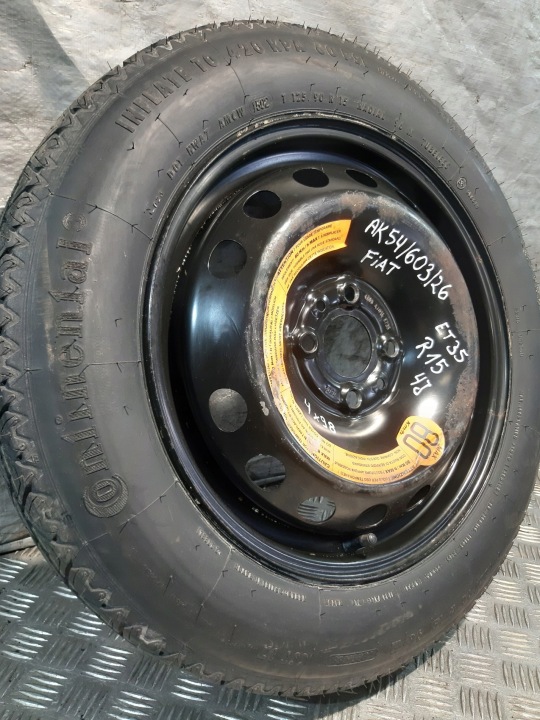 KOLO RÉSERVE RÉGLAGE 15 FIAT STILO 4X98 125/90
