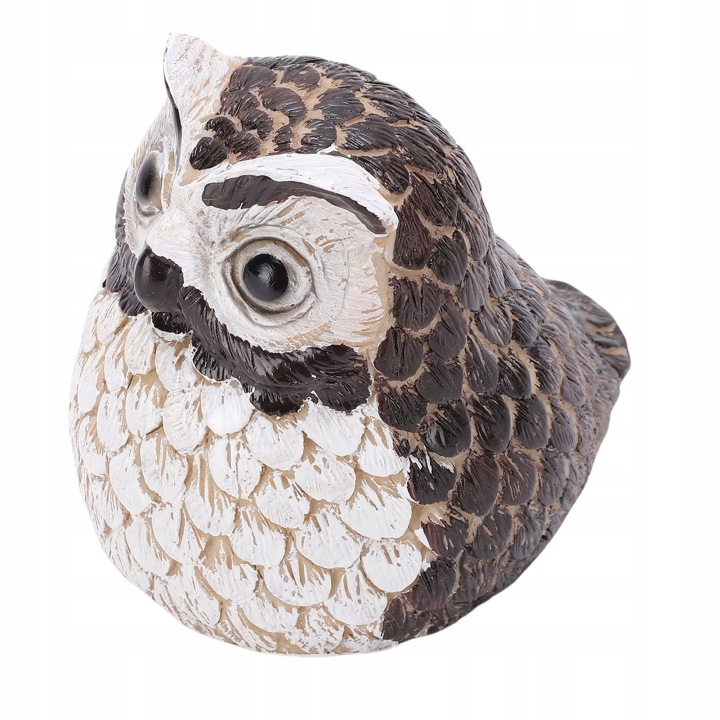 SYNTHÉTIQUE HIBOU UKRYWAJACA CLÉS FIBRE DE VERRE HYDROFUGE DEKORACYJNY CLÉ 9V