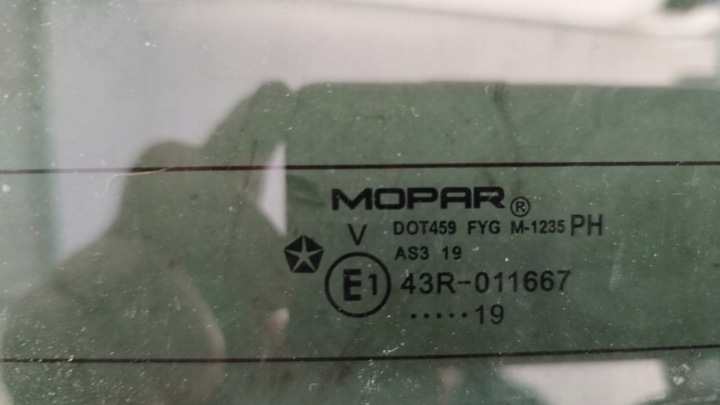 DODGE RAM V 19- VITRE ARRIÈRE CARROSSERIE 43R-011667 USA