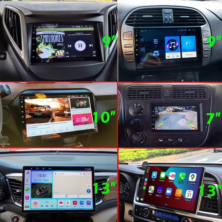 RADIO ANDROID FORD KUGA C-MAX ECOSPORT 2013-2017 