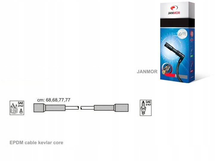 LAIDAI UŽDEGIMO KPL. DAEWOO JANMOR nuotrauka 1