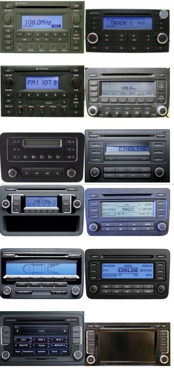CHANGEUR BLUETOOTH USB VW FOX POLLO RABBIT TOUAREG TIGUAN T5 PASSAT GOLF