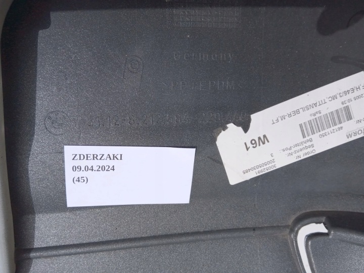 PARE-CHOCS ARRIÈRE BMW E46 UNIVERSEL TOURING LIFT 51128212584