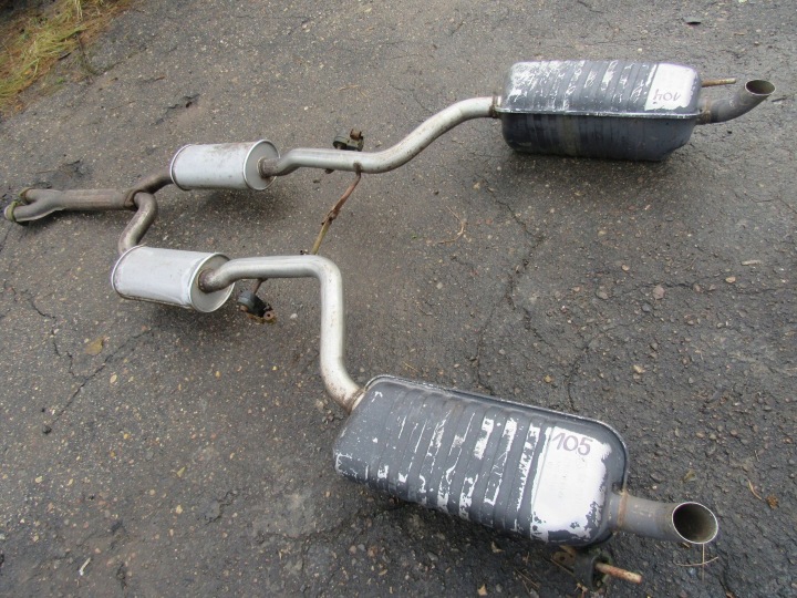 SILENCIEUX ÉCHAPPEMENT MERCEDES-BENZ AVEC W220 220 A2204910700
