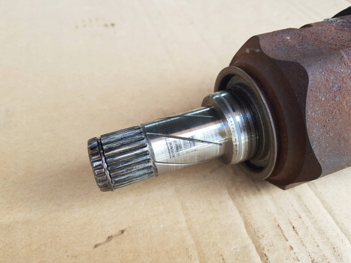 DEMI-ARBRE DROIT AVANT OPEL ASTRA H 1.8 16V Z18XE 125KM AUTOMATE AF17 FONCTIONNEL