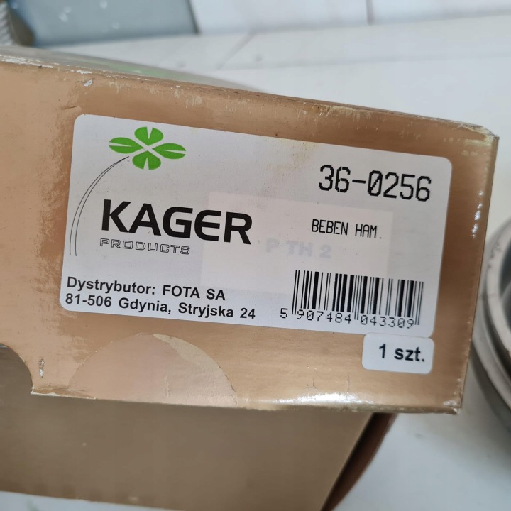 TOYOTA PREVIA 90-00 TAMBOUR DE FREIN KAGER 36-0256
