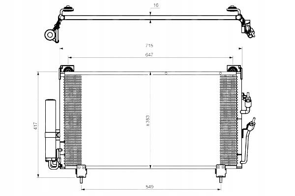 CONDENSADOR NRF 35755 