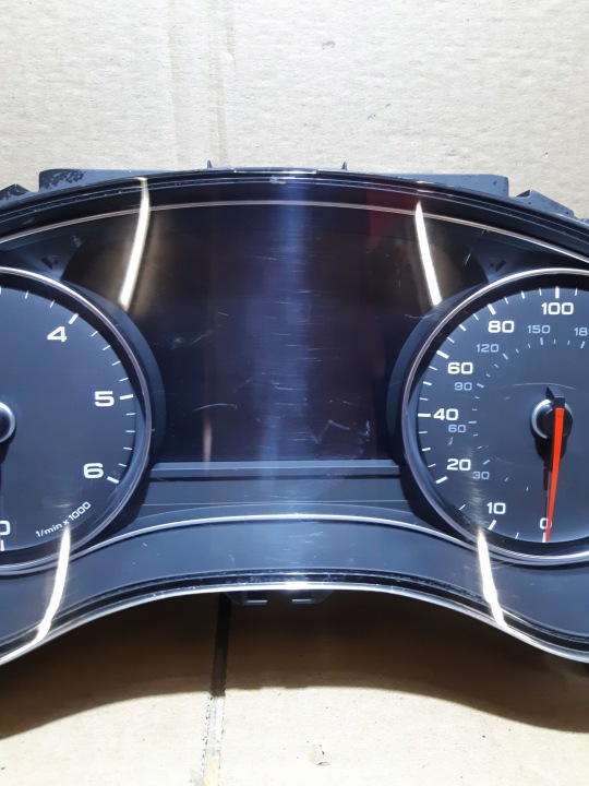 AUDI A7 4G TDI COMPTEUR TABLEAU DE BORD COMPTEUR DE VITESSE VERSION ANGLAISE 4G8920984H