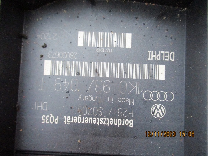 ALTEA 2006 R 2.0 TDI BKD- ORDINATEUR MODULES KIT DE DÉMARRAGE 03G906016FH