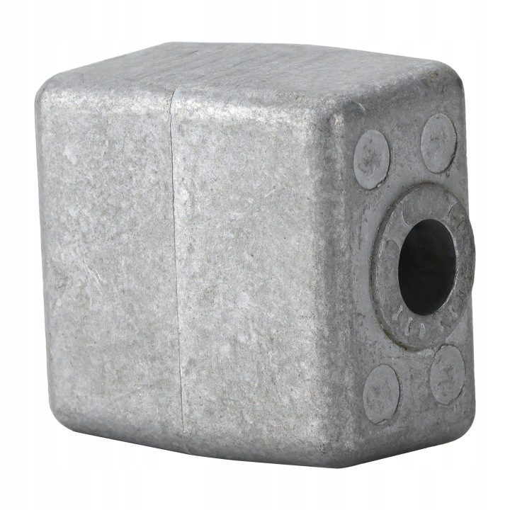BLOC ANODOWY AVEC PIED ALUMINIUM 436745 SUBSTITUT POUR OMC STRINGER/COBRA