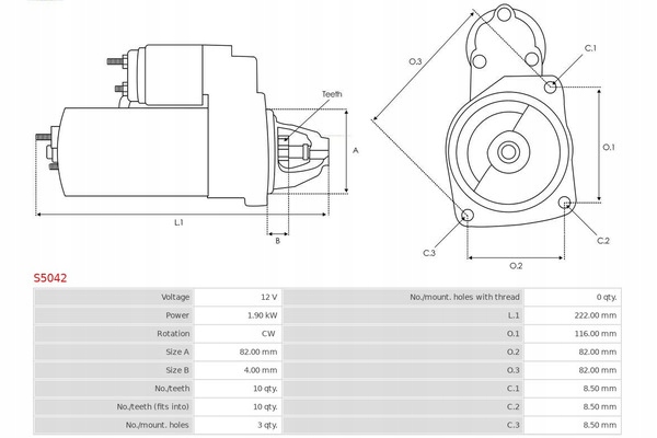 STARTER AS-PL S5042 + 2× PORADNIK MECHANIKA PDF photo 7 - milautoparts-fr.ukrlive.com