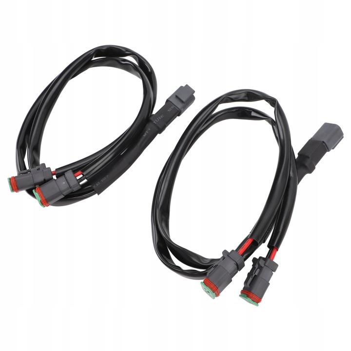 2PCS ADAPTATEUR RACCORD DT COMPLÈTE AVEC CÂBLAGE FILS ODPORNE 2PIN