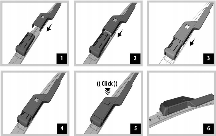 WIPER BLADES ON GLASS OXIMO FRONT + REAR FOR OPEL ASTRA J HATCHBACK UNIVERSAL 