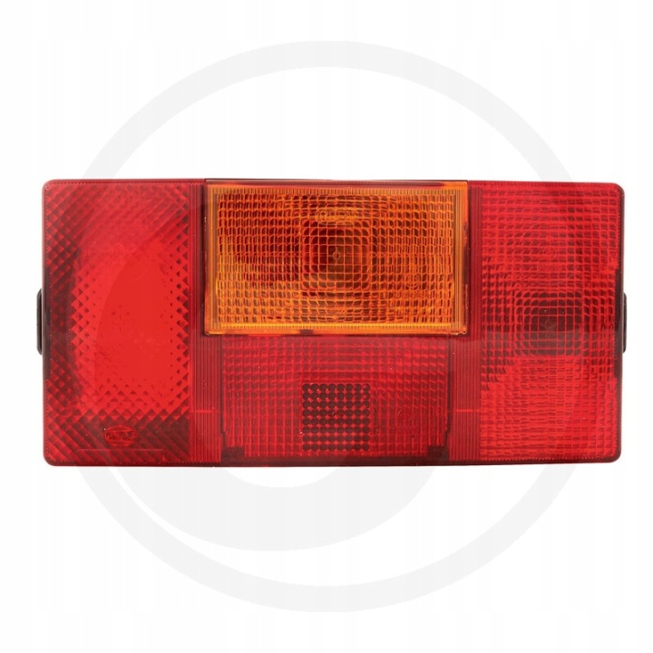 HELLA PHARE ARRIÈRE MULTICAR 25.2 26 26.5 AVEC FONCTION CLIGNOTANT I FEUX