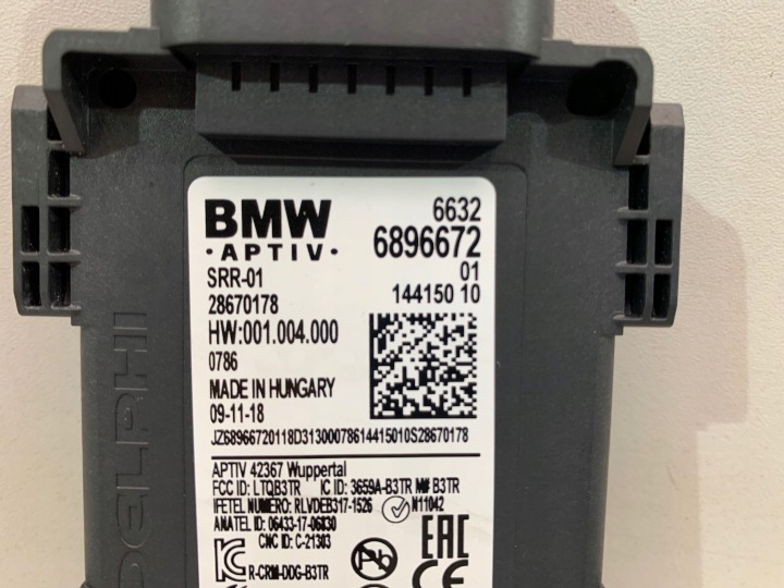 BMW G07 G11 G30 CAPTEUR COURROIE MOUVEMENTS 6896672 SRR-01