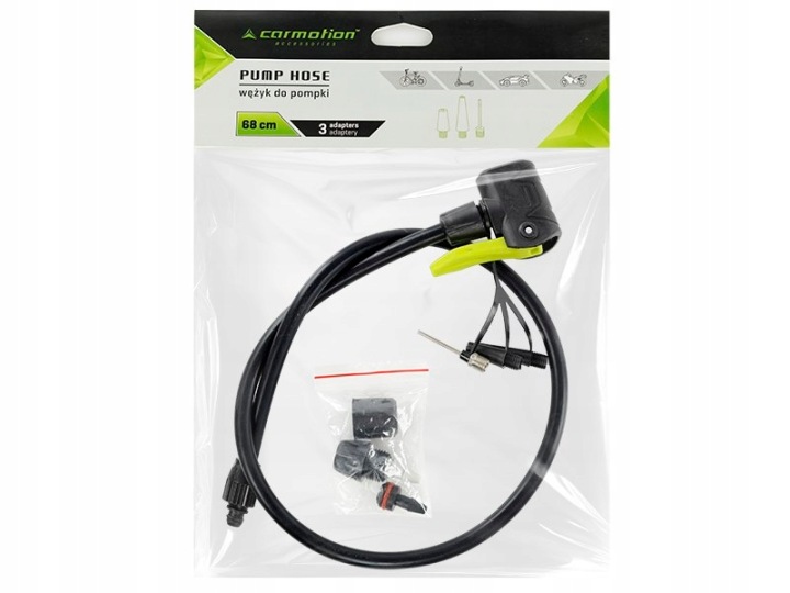 TUYAU VERS POMPES TPU, 68 CM, AVEC ADAPTERAMI VERS COMPRESSEUR