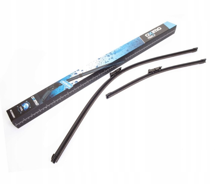 POIGNÉE ESSUIE-GLACES OXIMO WCP325375 AVANT 680 MM OXIMO WRA900R031 BRAS ESSUIE-GLACES NETTOYAGE VITRE