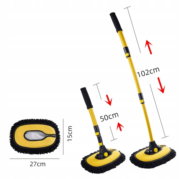 2 CV BROSSE VERS LAVAGE VOITURE NACZEP TIROW AVEC GIETKA MANIVELLE I SOUPLE GABKA 102CM