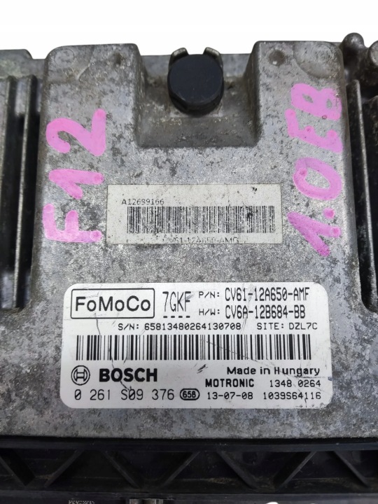 FORD FOCUS MK3 1.0 ECOBOOST ORDINATEUR MOTEUR CV61-12A650-AMF