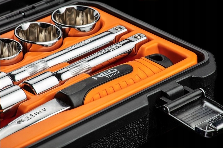 KIT CLÉS NASADOWYCH CLÉS COLLECTEUR SUPERLOCK 1/2 23 PCS NEO TOOLS