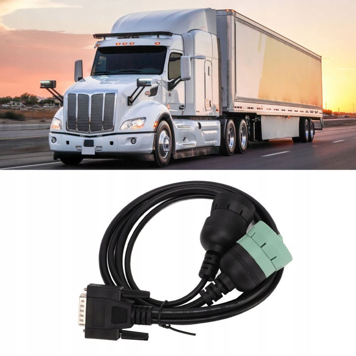 DB15 VERS 6P J1708 9P J1939 CÂBLE ADAPTATEUR DIAGNOSTYCZNEGO 402048 EW