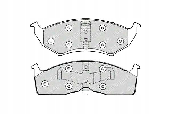 ZAPATAS DE FRENADO CHRYSLER NEON II NUEVO YORKER VISIO 