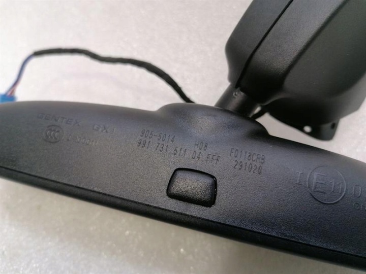 PORSCHE BOXSTER GT4 SPYDER REAR VIEW MIRROR 99173151104 REAR VIEW MIRROR