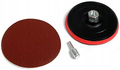 SILVER FILC POLERSKI 125MM SUR VELCRO EX0260