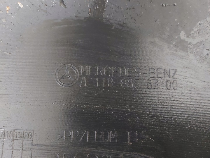 MERCEDES CLA 118 PARE-CHOCS ARRIÈRE 1188855002 ORIGINAL
