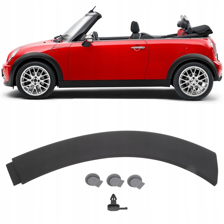 PROTECTION PASSAGE DE ROUE GAUCHE AVANT INFÉRIEURE 51131505865 VERS MINI COOPER R50R52R53