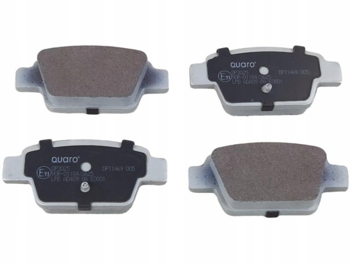 QP3025 PLAQUETTES FREIN FIAT T. STILO BRAVO MITO SANS CAPTEURS QUARO