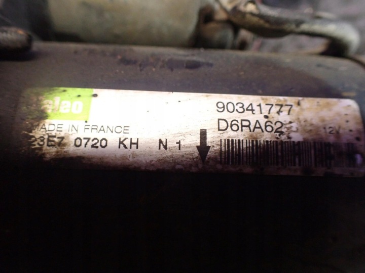 OPEL CORSA B 97-00 1.2 DÉMARREUR 90341777 D6RA62 10 DENTS