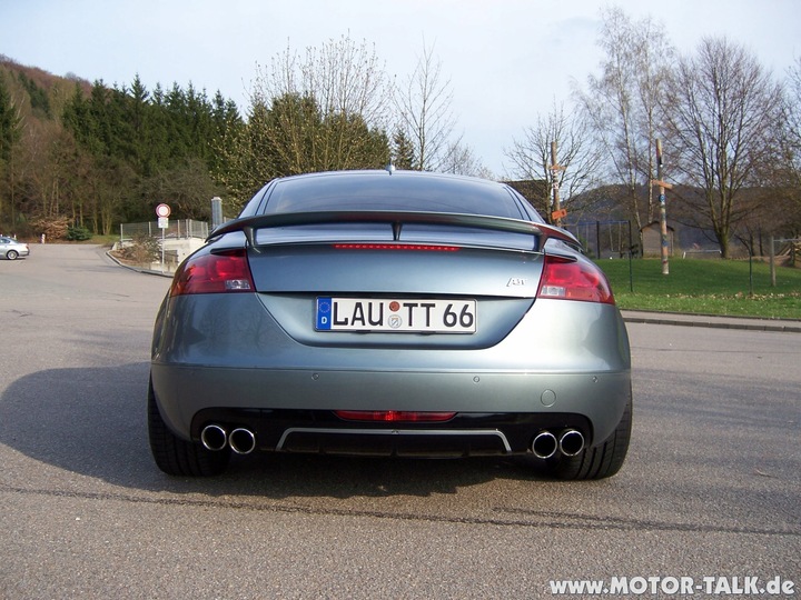 AUDI TT 8J DIFUSOR TRASERO DIBUJO ABT 