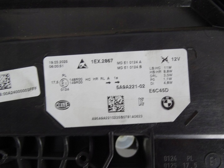 PHARE AVANT AVANT GAUCHE BMW X1 U11 5A9A221-02