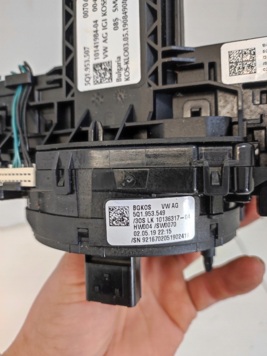 BANDE PIGNON MANETTES COMMUTATEUR COMPOSITE VW TIGUAN II 2 5NA