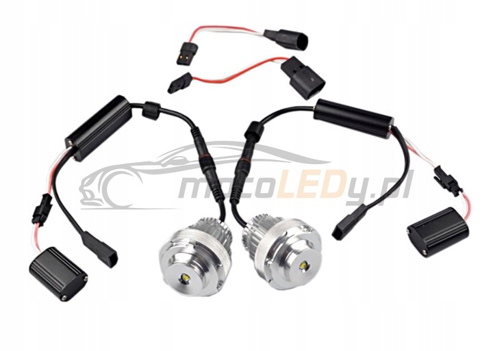 ANILLOS BMW DIODO LUMINOSO LED 20W JUEGO 2 PIEZAS E60, E61 