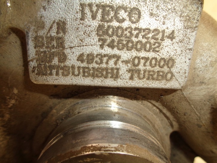 TURBINA IVECO DAILY 3 3 2.8 HPI 500372214 