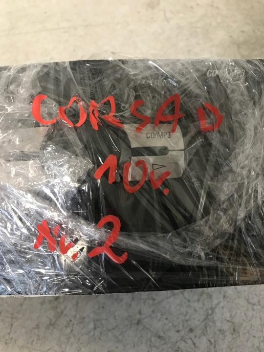 RADIO D'USINE 13357129 UZU/RJ/UD OPEL CORSA D
