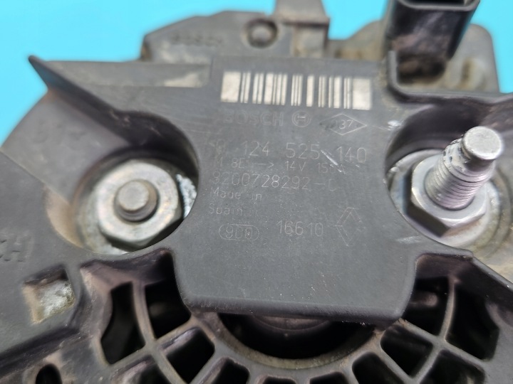 TEST ALTERNATEUR NISSAN QASHQAI I J10 06-13 0124525140 8200728292 1.5 DCI
