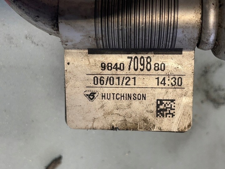 PEUGEOT 3008 II 5008 II 1.5 E-HDI FIL TUYAU CLIMATISATION 9840709880
