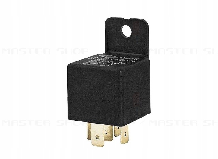 RELAIS 40A 12V JD1914 5 GOUPILLE AVEC DOUILLE AUTOMATE FEUX DIURNES FJD