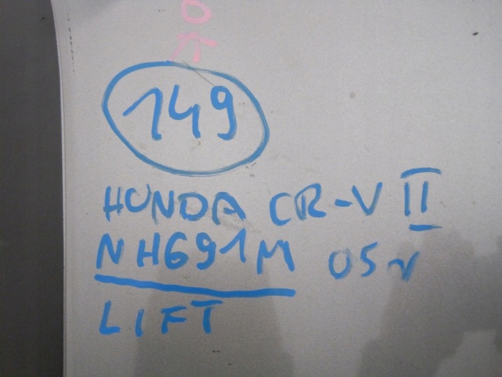 PARE-CHOCS AVANT AVANT HONDA CRV CR-V II 71101-S9A-ZY00