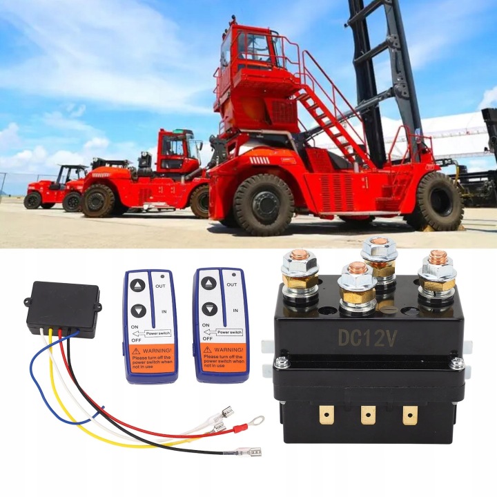 12V 500A KIT RELAIS WCIAGARKI TÉLÉCOMMANDE CAI