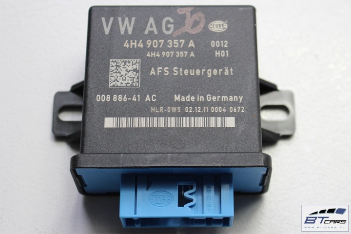 AUDI A6 A7 A8 CONTRÔLEUR FEUX 4H4907357A 4H4 907 357 A MODULE ÉCLAIRAGE