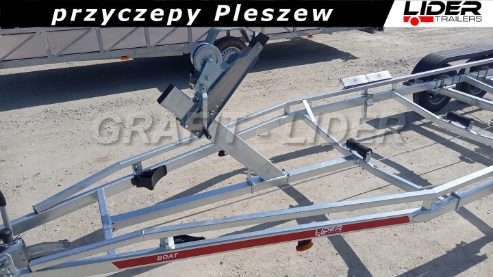 TM-216 REMORQUE VERS TRANSPORTS LODZI, B25 VZ DMC 2500KG